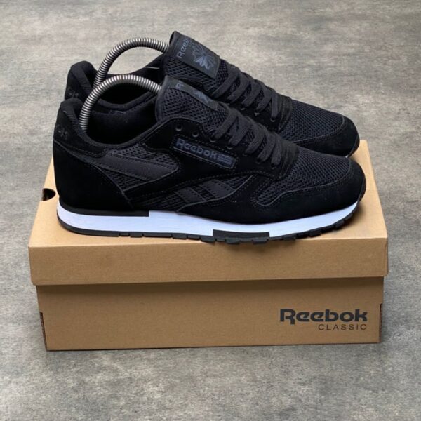 Reebok Classic Utility Sneakers – Black / White