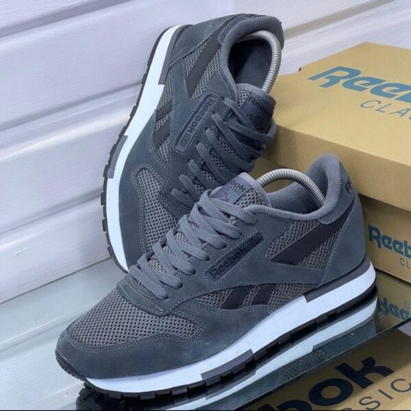 Reebok Classic Utility Sneakers in Grey Suede