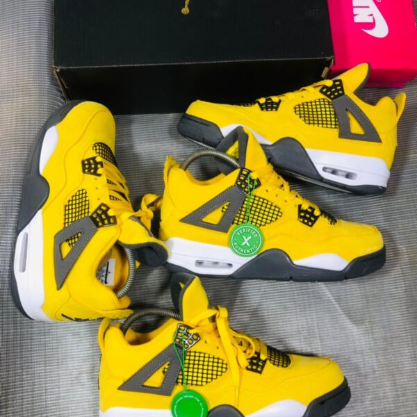 Air Jordan 4 Retro "Lightning" – A Bold Icon Reborn