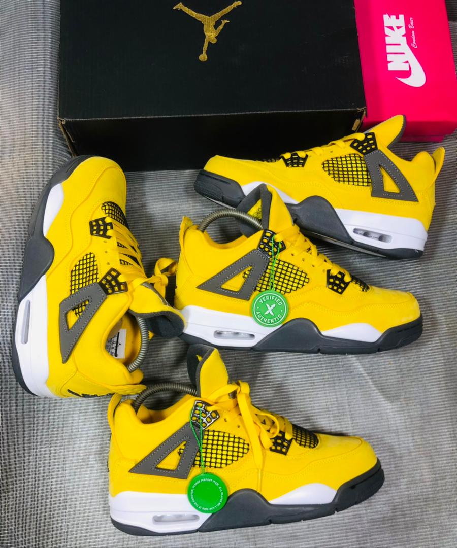 Air Jordan 4 Retro "Lightning" – A Bold Icon Reborn Air Jordan 4 Retro "Lightning" – A Bold Icon Reborn