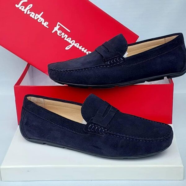 Salvatore Ferragamo Men’s Premium Suede Loafers
