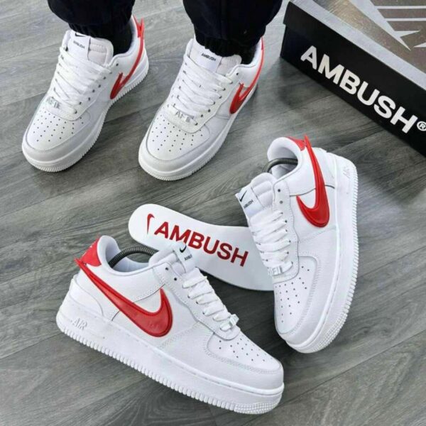 Nike x Ambush Air Force 1 Low "Phantom/University Red"