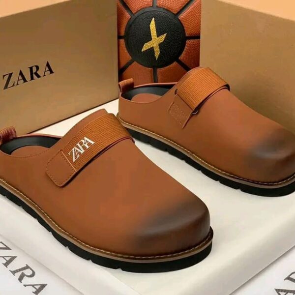 Zara Men's Luxury Backless Half Shoes