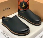 Zara Viral Luxury Leather Studded Clogs