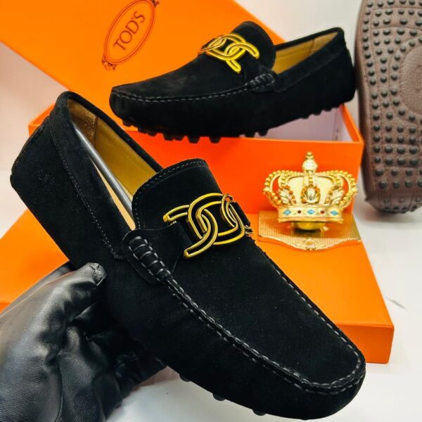 Tod’s Men’s Black Suede Loafers: The Pinnacle of Italian Craftsmanship