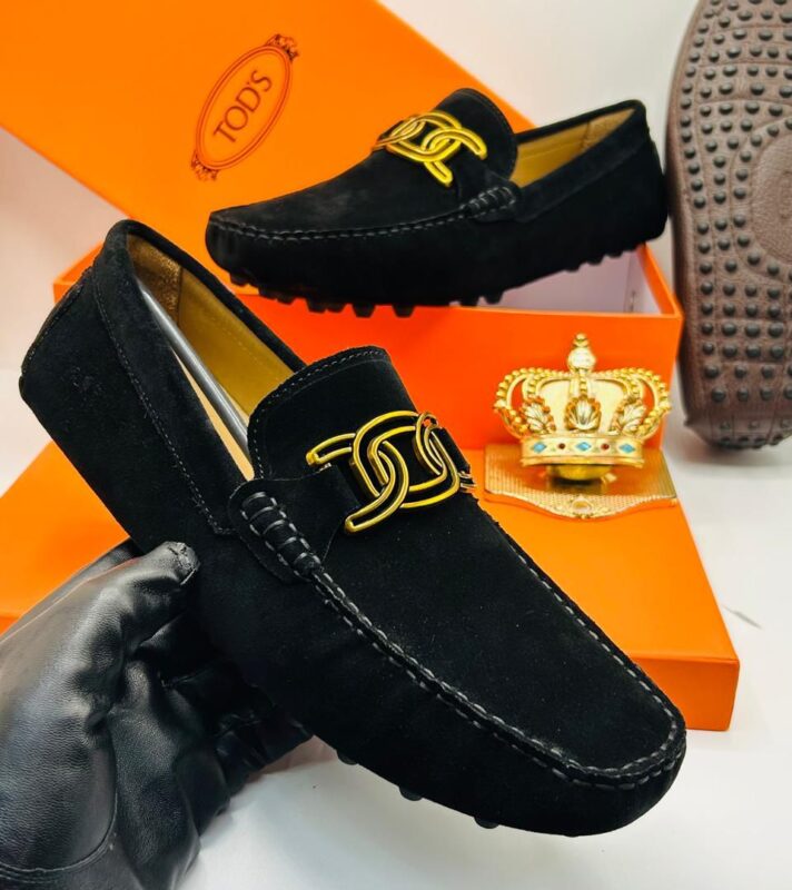 Tod’s Men’s Black Suede Loafers: The Pinnacle of Italian Craftsmanship