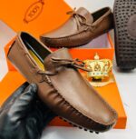 Tod's Gommino Driving Shoes in Brown Smooth Leather