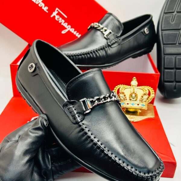 Salvatore Ferragamo Men’s Horsebit Leather Loafers