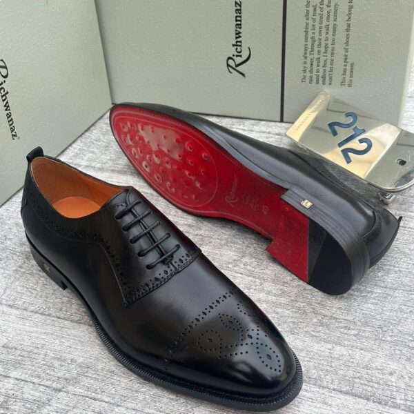 Richwanaz Men's Handcrafted Formal Leather Dress Shoes