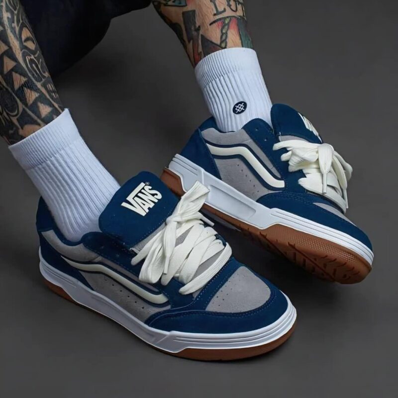Classic Retro Skate-Inspired Low-Top Sneakers – 90s Street Style Edition