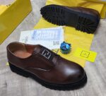 Givenchy Men’s Pebbled Leather Loafers – Designer Slip-On Shoes with Chunky Sole