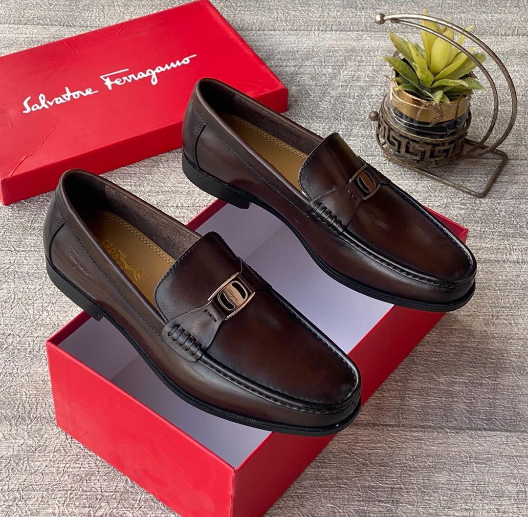 IMG-20260615-WA0040 Salvatore Ferragamo Gancini Loafers - Image 1