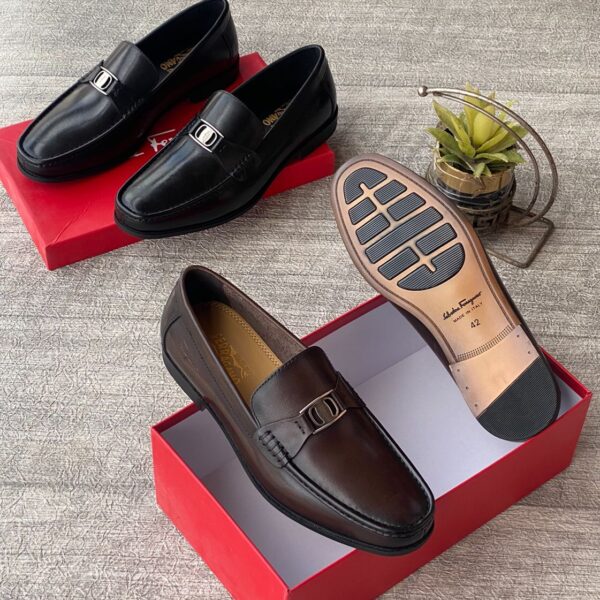 Salvatore Ferragamo Grandioso Gancini Loafers