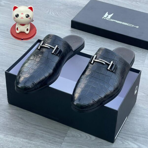 Moreschi Men's Crocodile-Embossed Leather Loafers - Italian Luxury