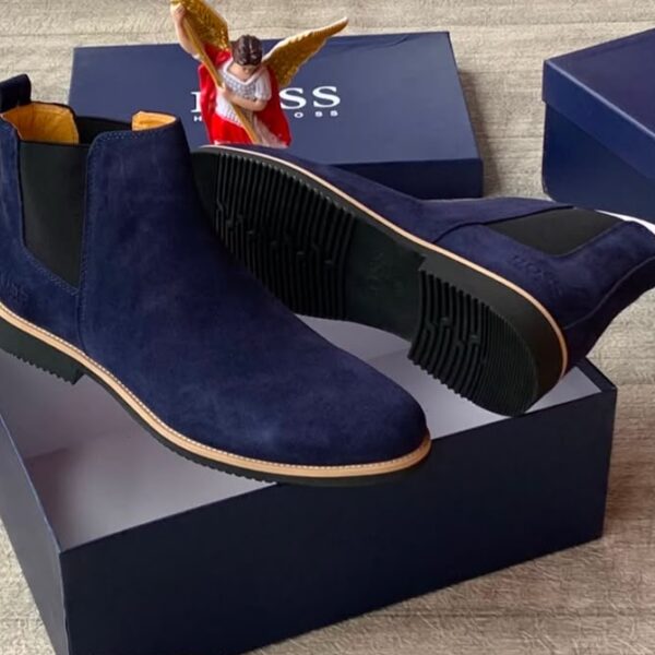 BOSS (Hugo Boss) Suede Chelsea Boot