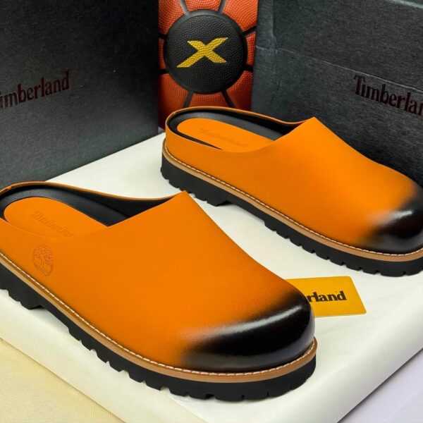 Timberland Leather Mule (or Timberland Clog Half-Shoe).