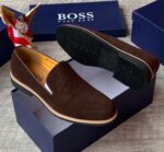 BOSS Hugo Boss Men’s Casual Suede Loafer / Slip-On.